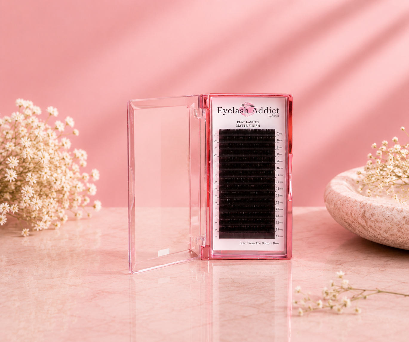 Raven Flat Lashes Single Length