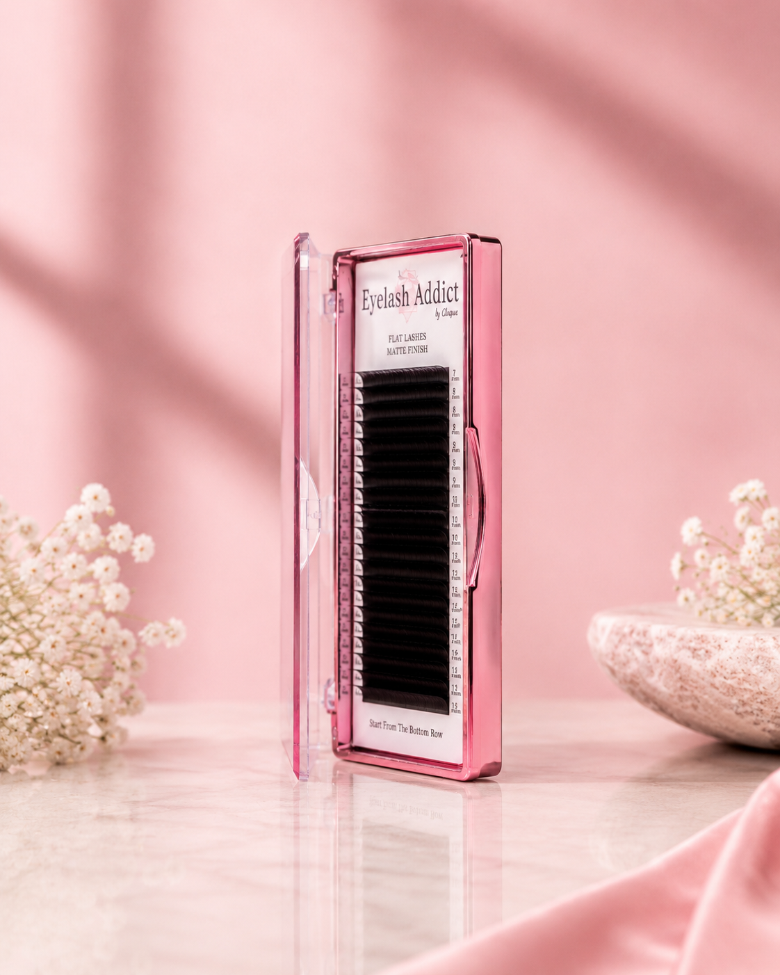 Raven Flat Lashes Single Length