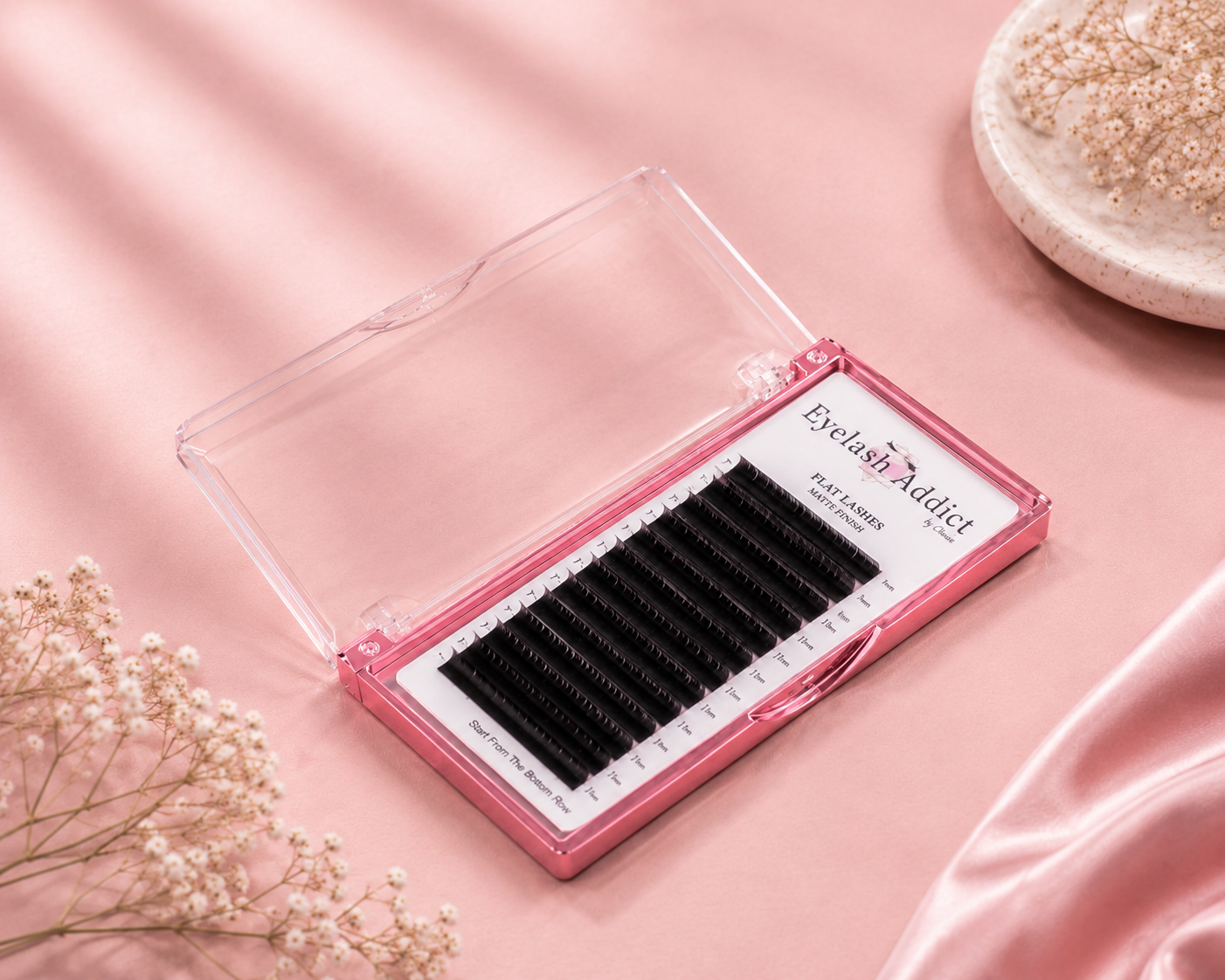 Raven Flat Lashes Single Length