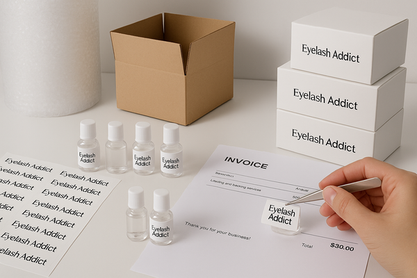 Can you change it to Say Eyelash Addict Instead and the fee to be 30.00