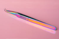 Tweezers 90% Curve Rainbow