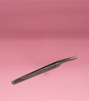 Gripped Curved Tweezers